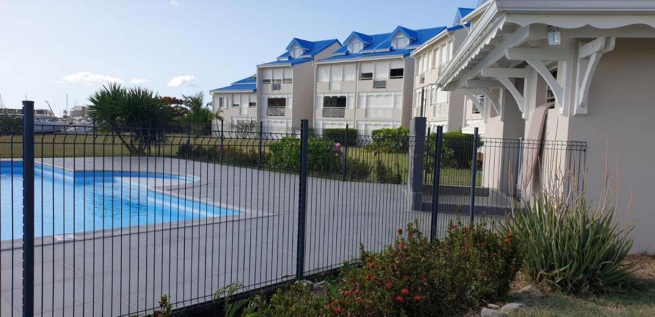 Le Sea-Breeze - Beau Studio Piscine Vue Lagon Marigot  Eksteriør bilde
